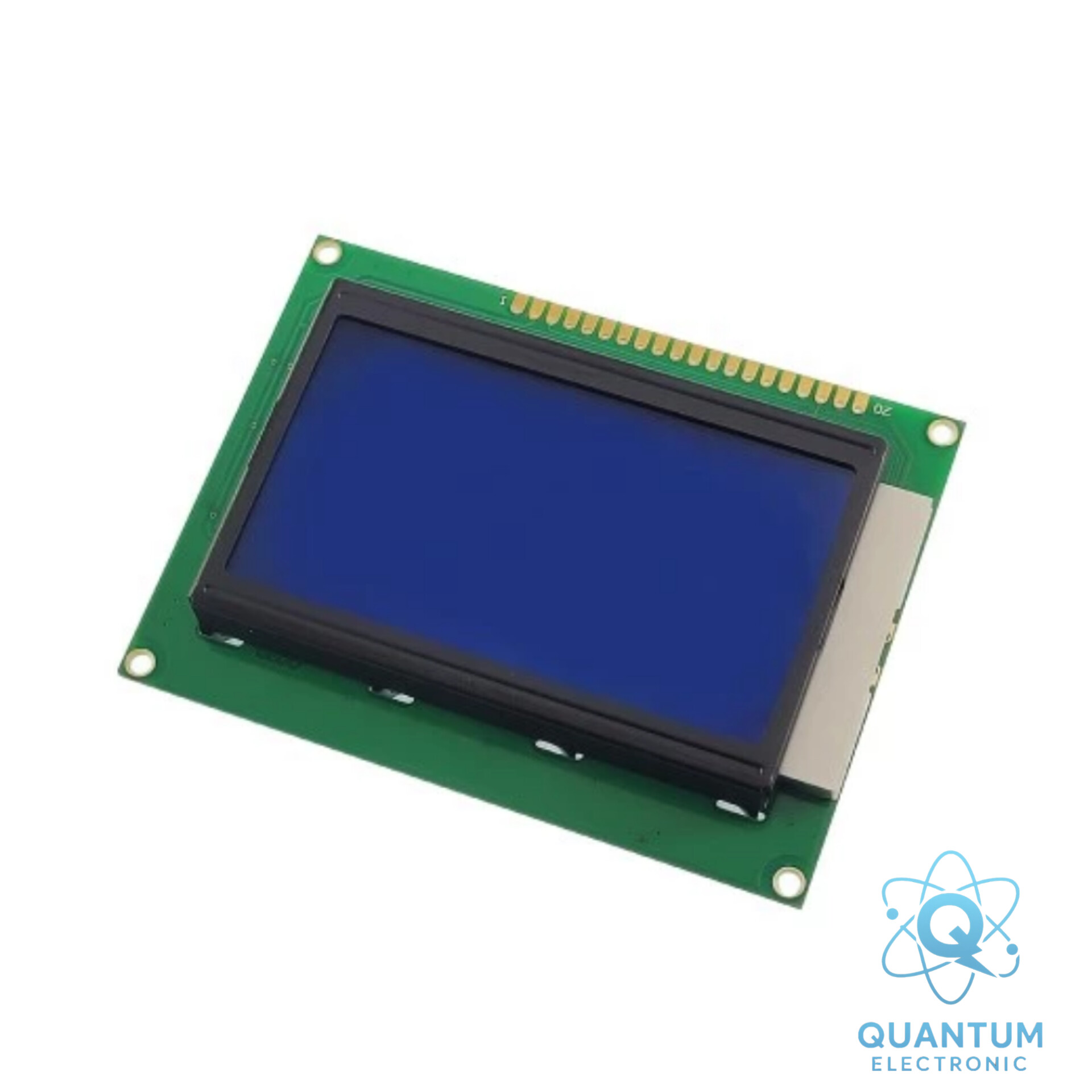 نمایشگر آبی گرافیکی 64*128 LCD با درایور KS0108