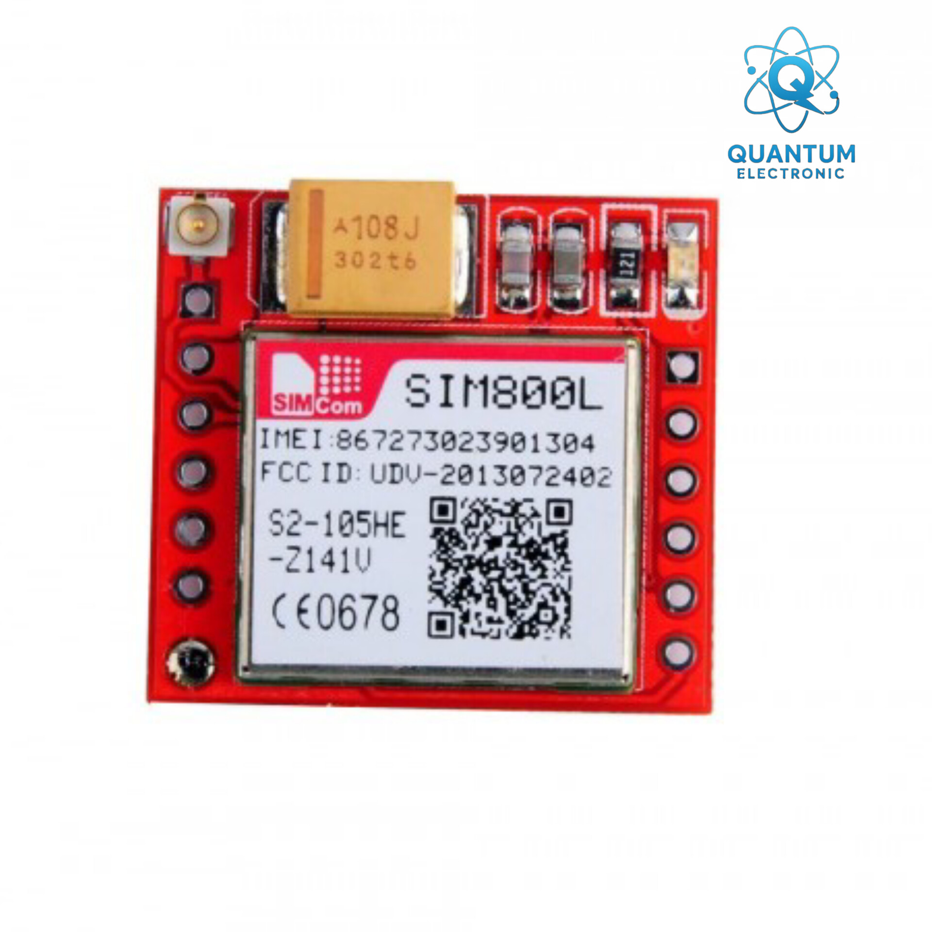 ماژول راه انداز GSM چهار باند SIM800L
