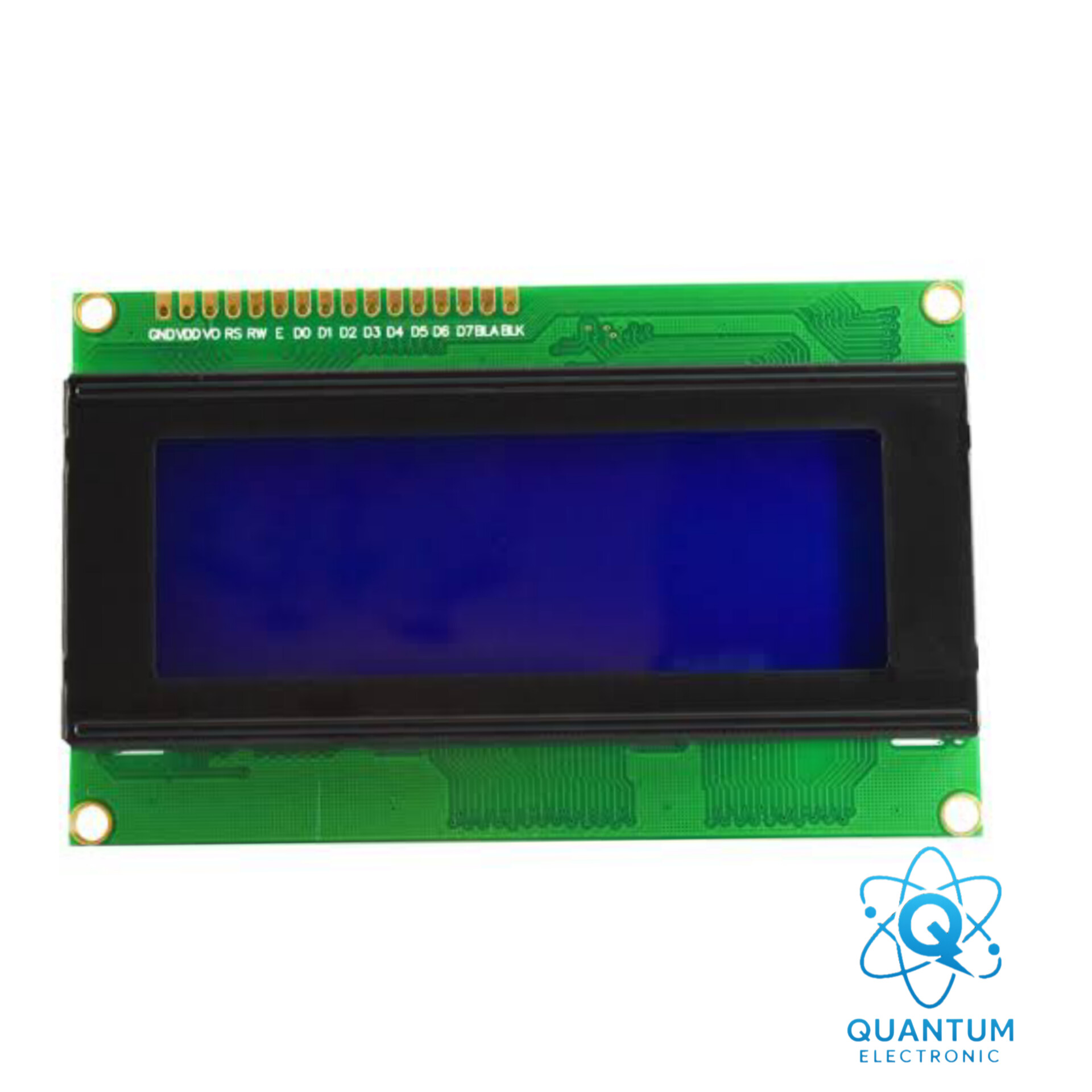 نمایشگر LCD کاراکتری 4×20 با بک‌لایت آبی